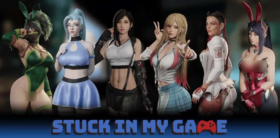 困在我的游戏里 Stuck in My Game 版背景